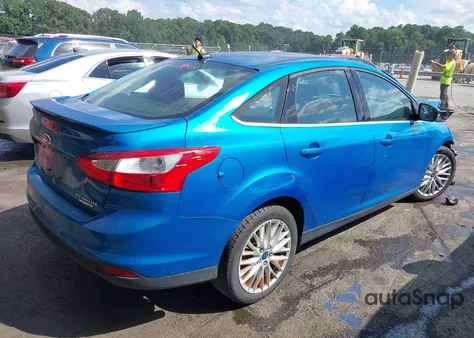 2013 Ford Focus Titanium from USA, damaged, VIN 1FADP3J22DL208163